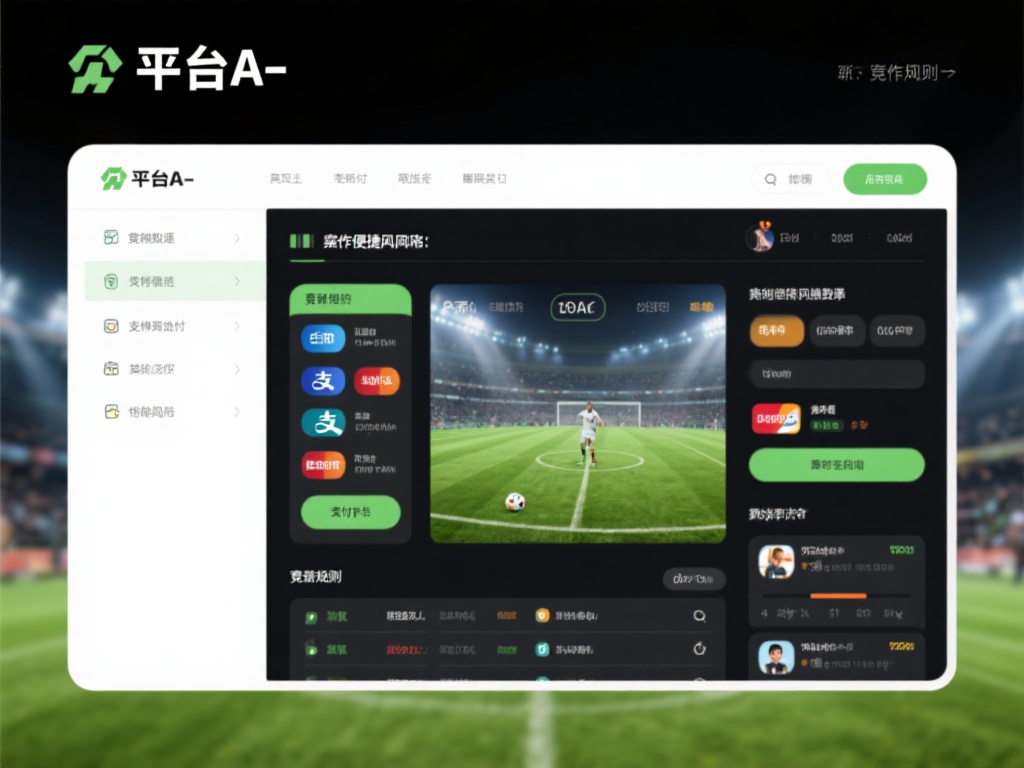 平台A：以界面简洁、操作便捷著称，支持多种支付方式