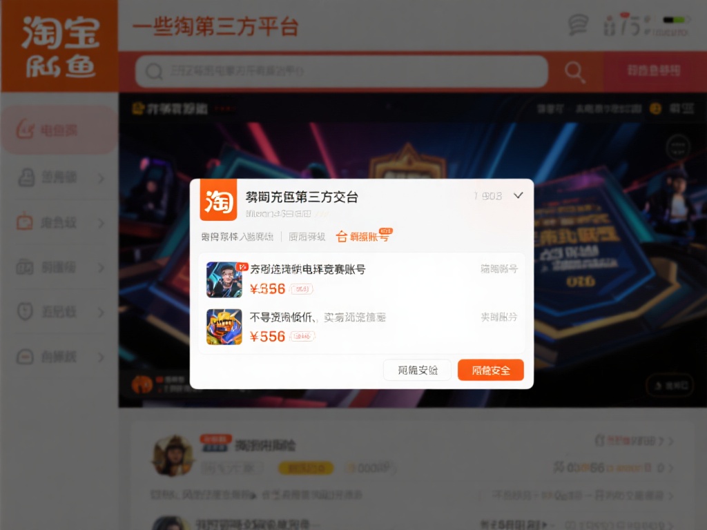 第三方交易平台
一些知名的第三方交易平台，如某宝