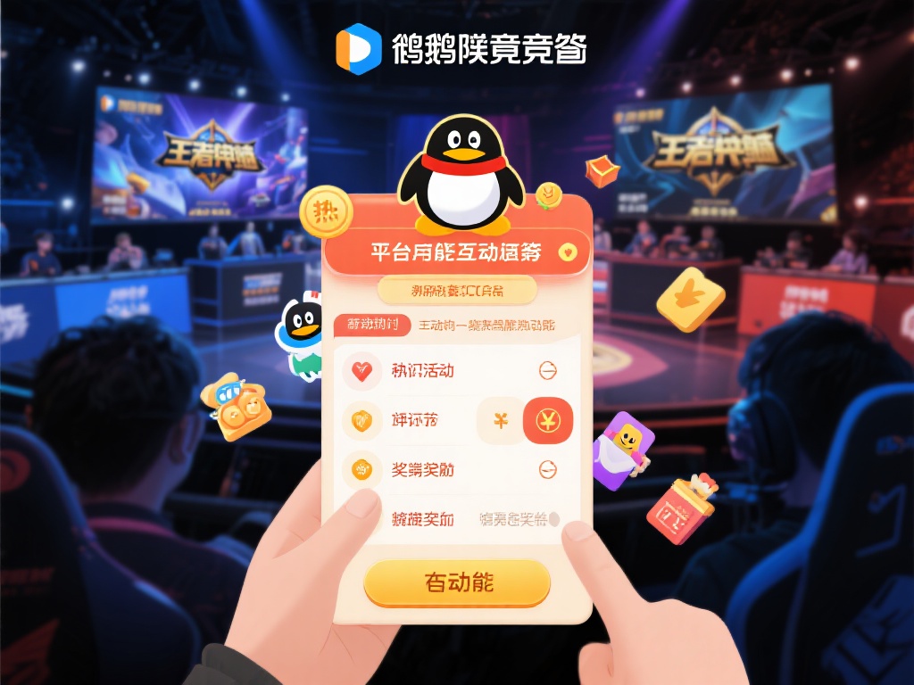 企鹅电竞竞猜是平台推出的一种互动功能，允许用户在观