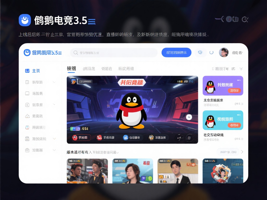 企鹅电竞3.5版本是否支持竞猜功能详细解析与评测 企鹅电竞3.5版本在上线后,官方公布了一系列更新亮
